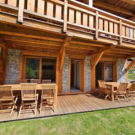 Demi-Chalet Vadel La Panthiaz 15 Pers 5 Chambres Abondance Kültér fotó