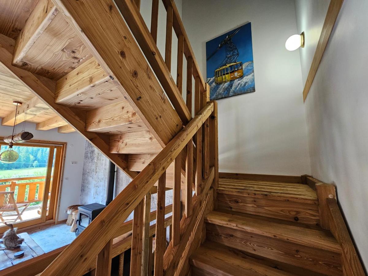 Demi-Chalet Vadel La Panthiaz 15 Pers 5 Chambres Abondance Kültér fotó