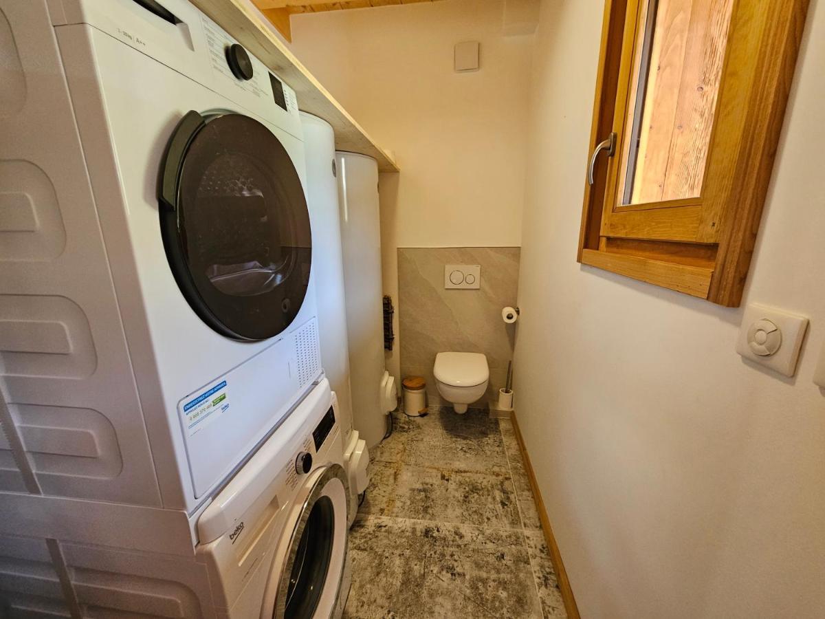 Demi-Chalet Vadel La Panthiaz 15 Pers 5 Chambres Abondance Kültér fotó