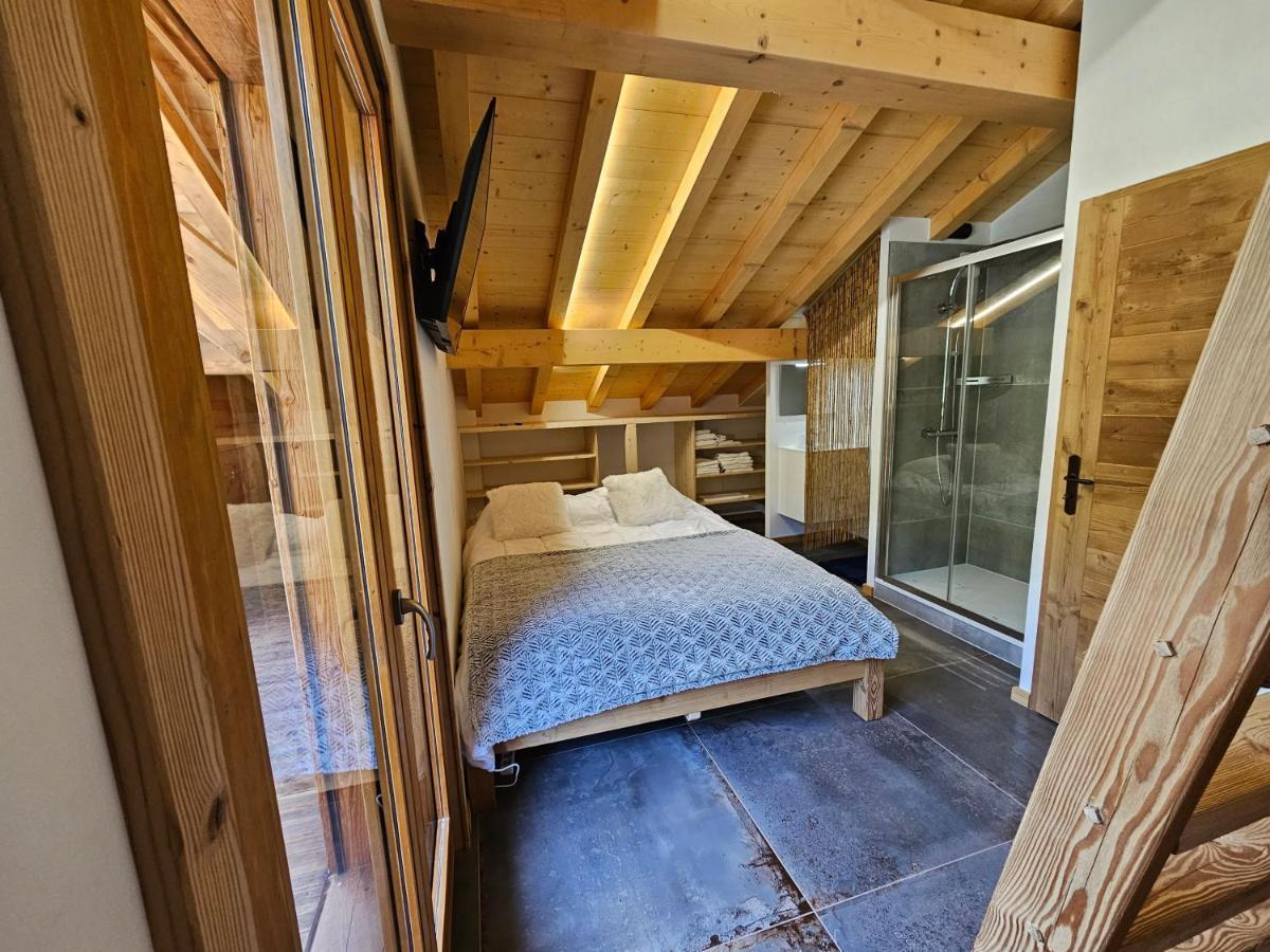 Demi-Chalet Vadel La Panthiaz 15 Pers 5 Chambres Abondance Kültér fotó