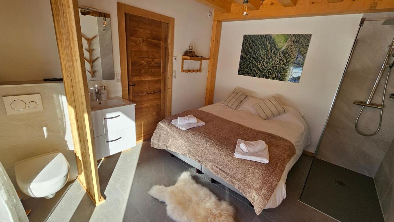 Demi-Chalet Vadel La Panthiaz 15 Pers 5 Chambres Abondance Kültér fotó