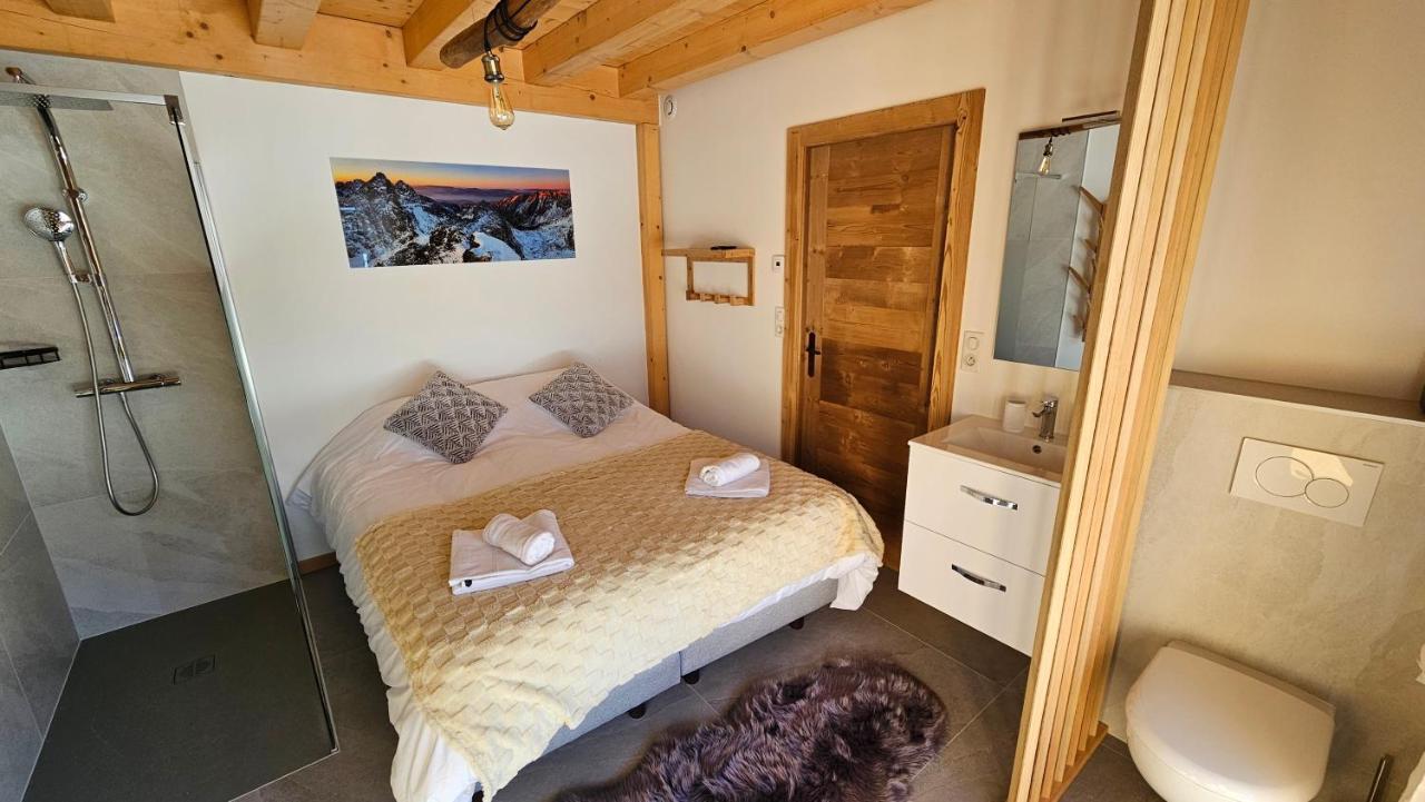 Demi-Chalet Vadel La Panthiaz 15 Pers 5 Chambres Abondance Kültér fotó